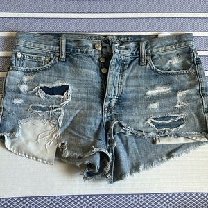 American eagle jean shorts